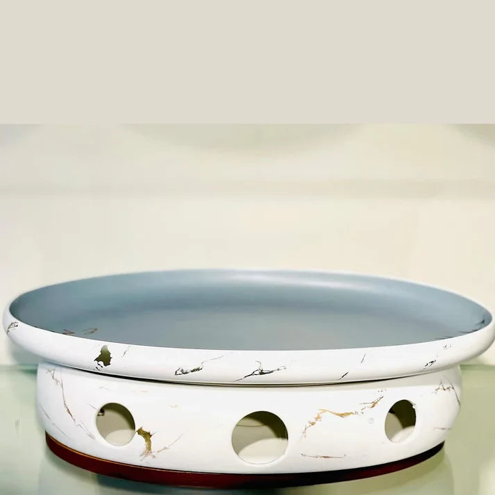 Kebabs & Rice Serving Platter