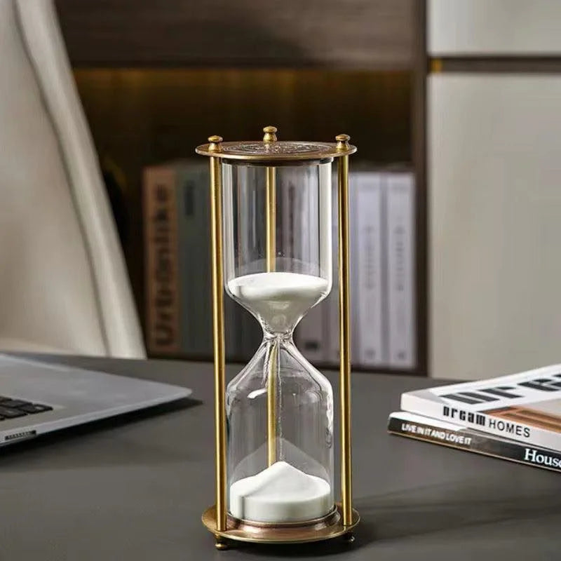 Creative Metal Hourglass Sand Timer (30mins)