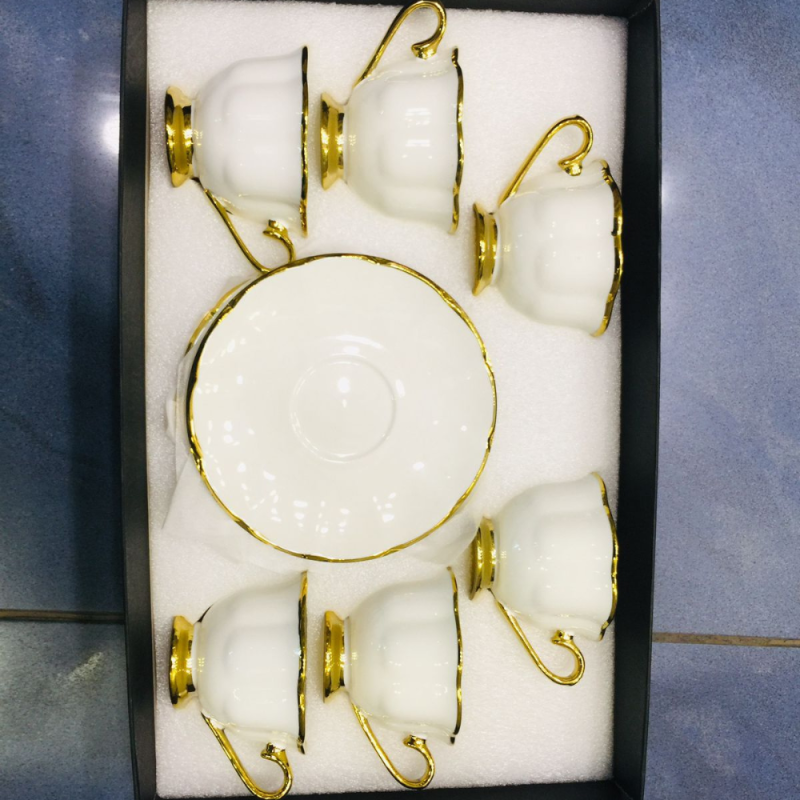 6PCS TEA CUP & 6PCS SAUCER