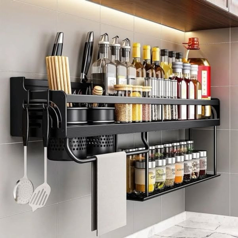 Kitchen Wall Mounted Spice Rack