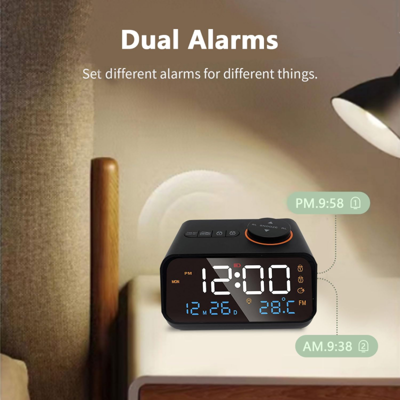 Alarm Clock With FM