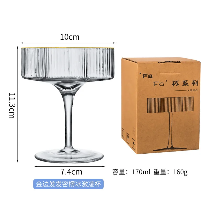 Buy Vintage Flower Stripe Glass Mug – Clear Stackable Iced Coffee Cup – American Style Glassware Pakistan