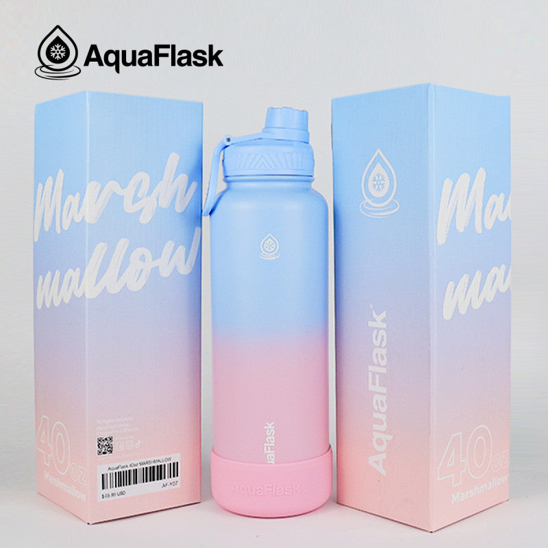 AquaFlask Dream Collection 40oz – Marshmallow | Leak-Proof Insulated Bottle for Women & Teens in Pakistan