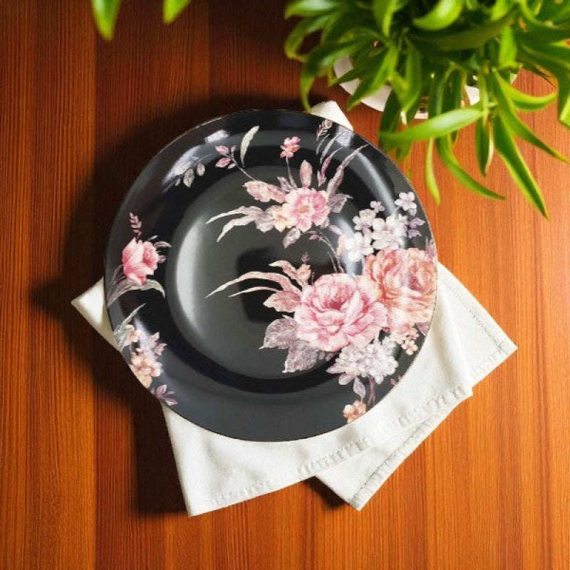 Angela Porcelain Single Plate 48c MK77 | Elegant Dinnerware Plate Adornia Pakistan