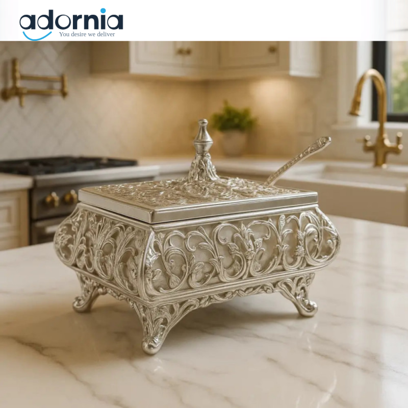 Royal Silver Sugar Server with Spoon