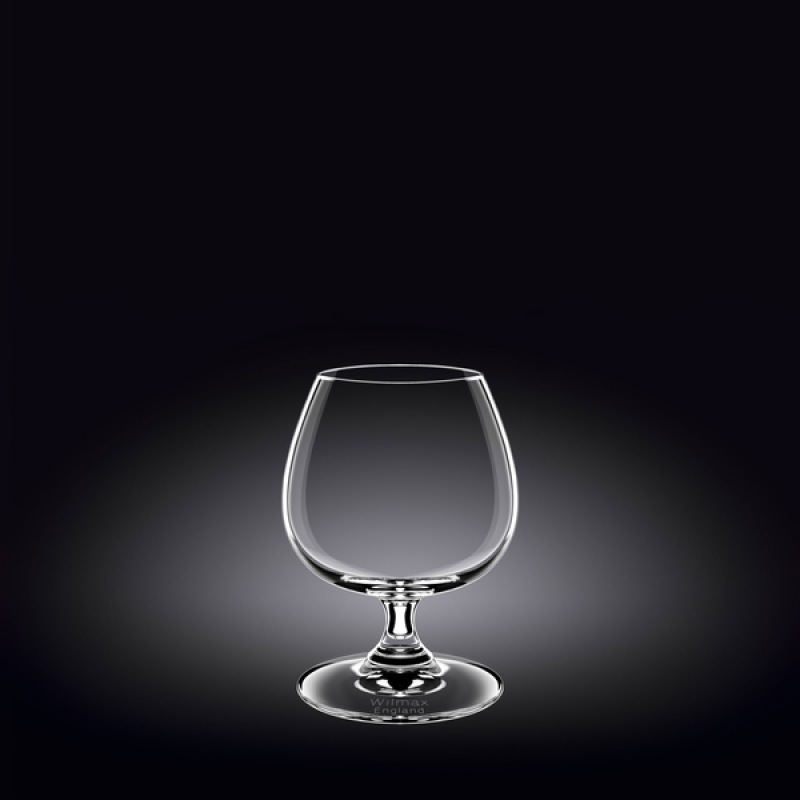 Wilmax Cognac Glass – 14 Fl Oz | 410 ml Premium Crystal Glass