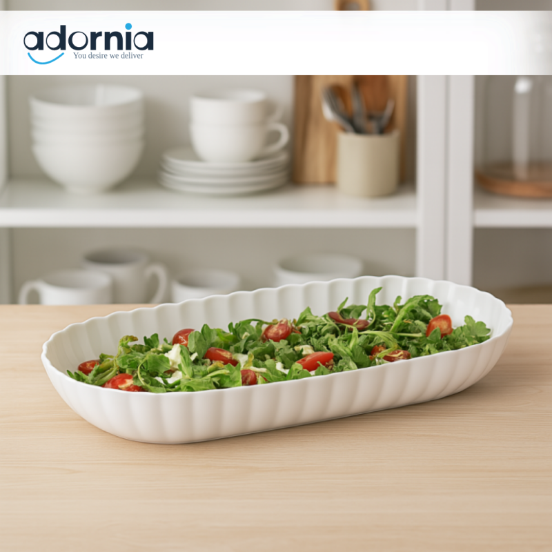 SY7592 GROOVEHIGH SIDED OVAL 40X20X6CM