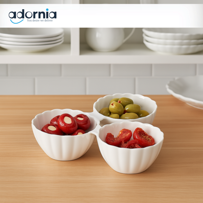 SY7594 GROOVE TRIODIPBOWL 20CMX5.7CM