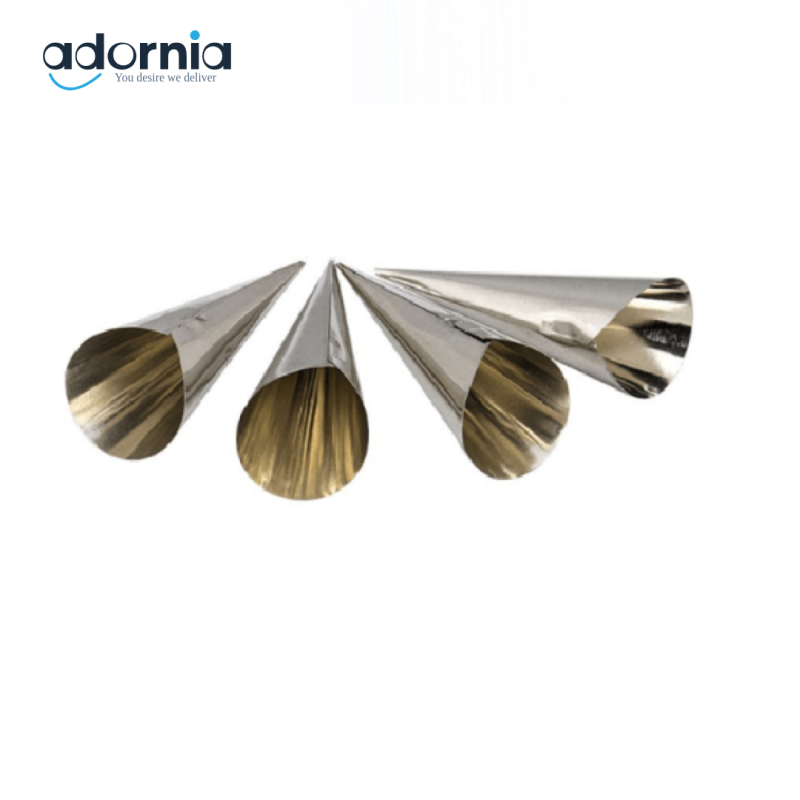 PRESTIGE CREAM HORNS MOULD SET – STAINLESS STEEL PASTRY CONE SHAPERS