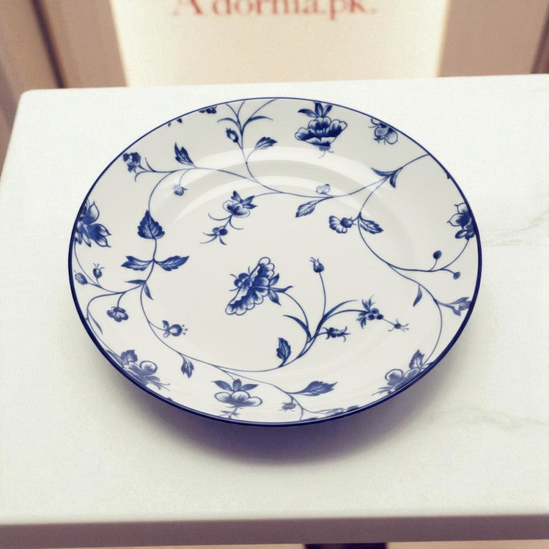 The Brilliant 8-Inch Soup Plate – Elegant Porcelain Bowl for Soups & Stews | Adornia.pk