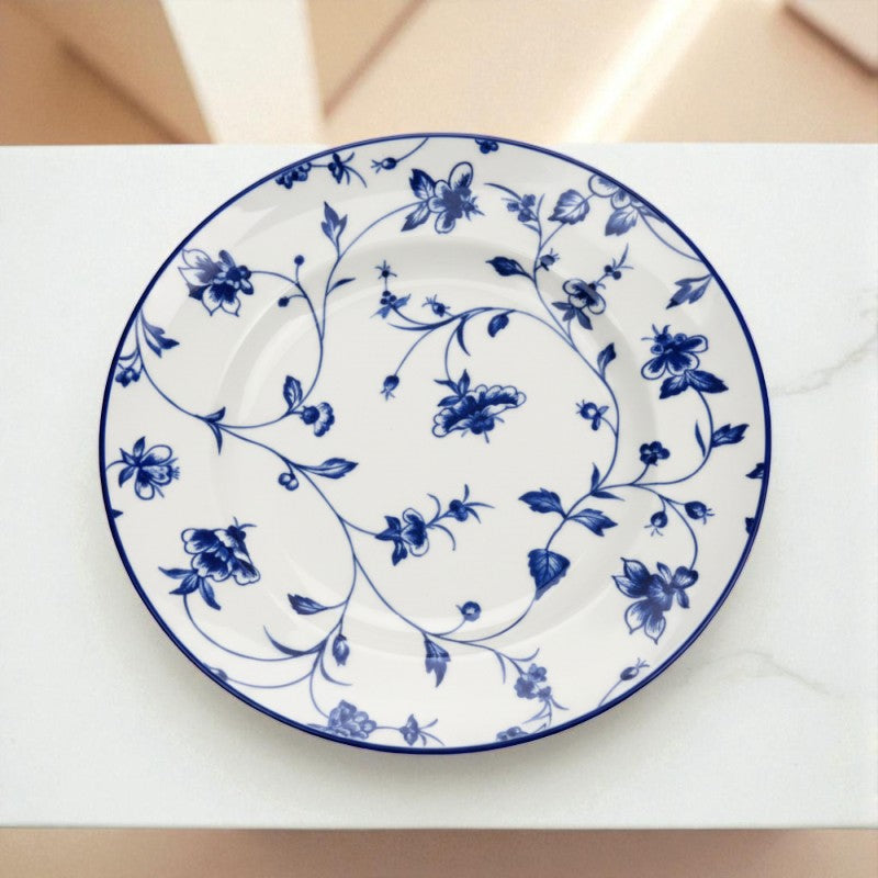 The Brilliant 10.5-Inch Dinner Plate – Premium Porcelain Flat Plate for Modern Dining | Adornia.pk