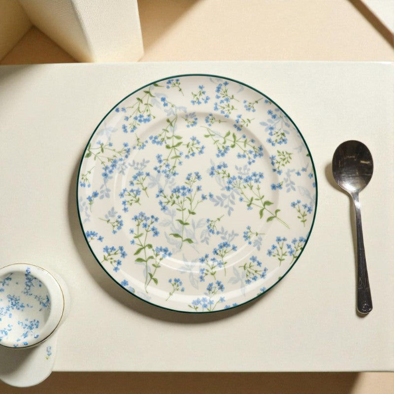 Brilliant 8-Inch Soup Plate – Elegant Porcelain Deep Plate for Soups, Pasta & Salads | Adornia.pk