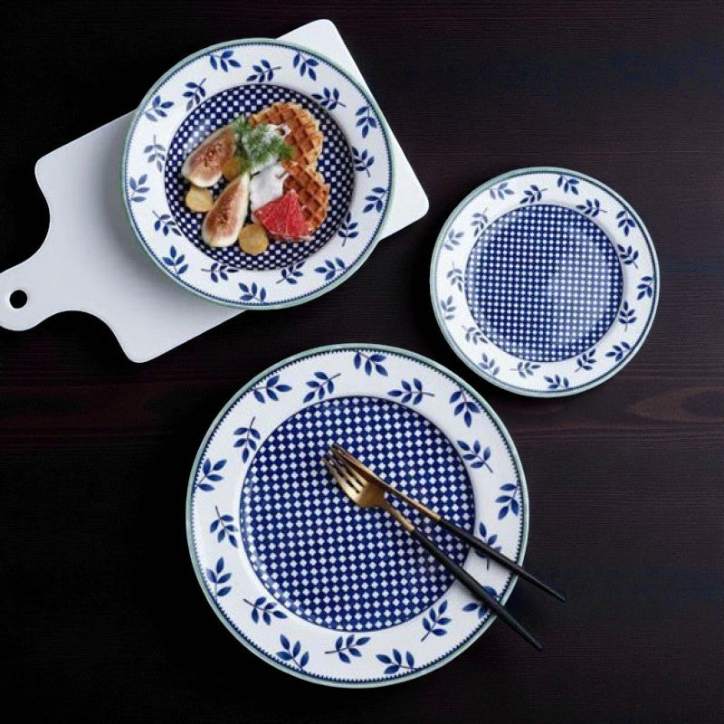 Danny Home 18-Piece Porcelain Dinner Set – Elegant White Plate Collection for Modern Dining | Adornia.pk