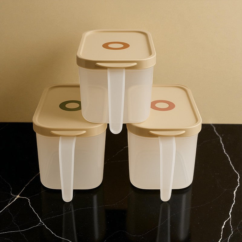 Airtight Fridge Storage Jar with Handle – 1 PC | Large Freezer Organizer Box