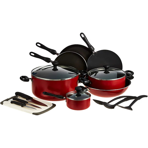 Prestige 17-Piece Non-Stick Cookware Set – Complete Kitchen Solution | Adornia.pk