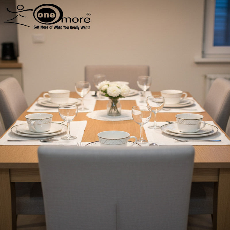 12-Piece Timeless Cup & Saucer Set – 6 Cups & 6 Saucers | Adornia.pk