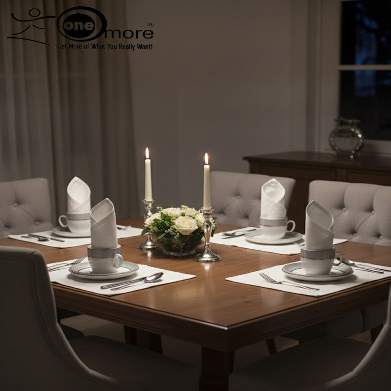 12-Piece Stylish Tea Cup & Saucer Set