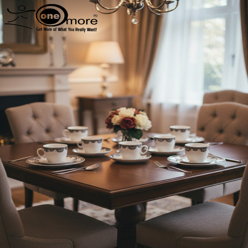 12-Piece Luxury Tea Cup & Saucer Set