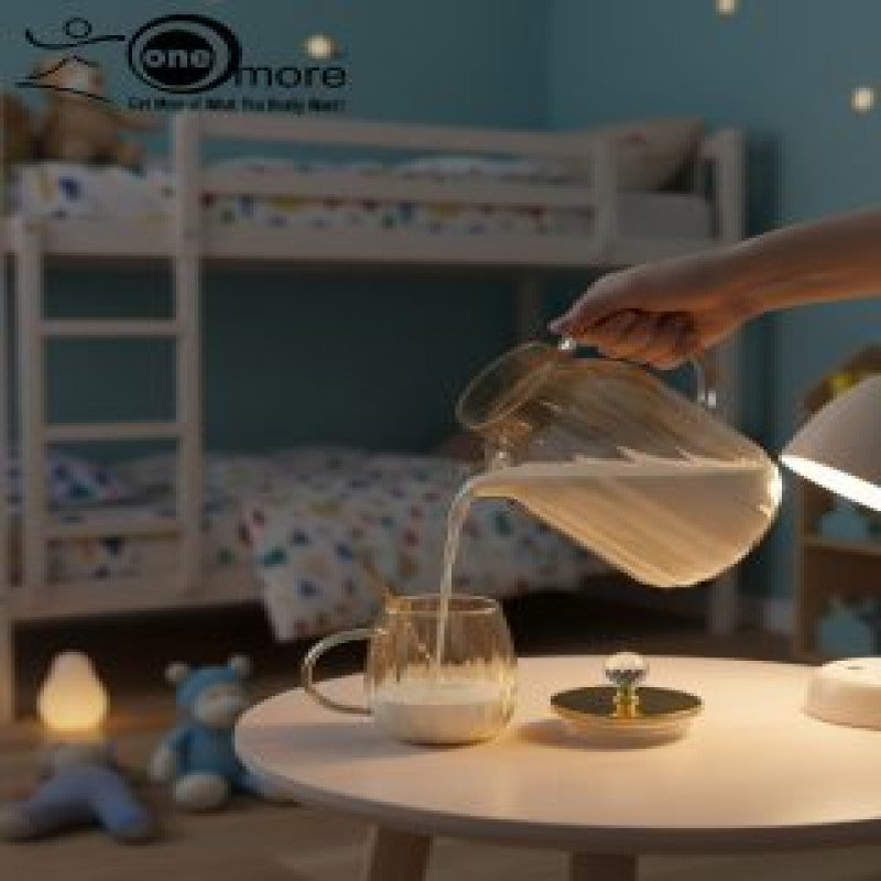 7-Piece Amber Textured Glass Tea & Water Set – Elegant Design