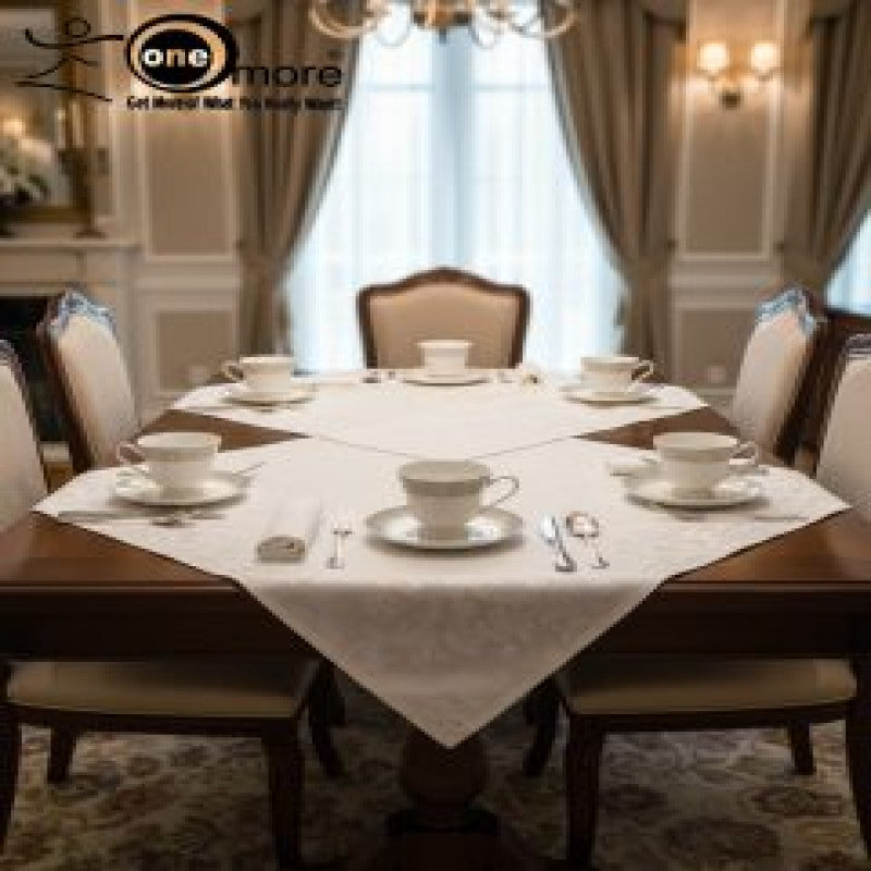 Refined Porcelain Tea Cup & Saucer Set