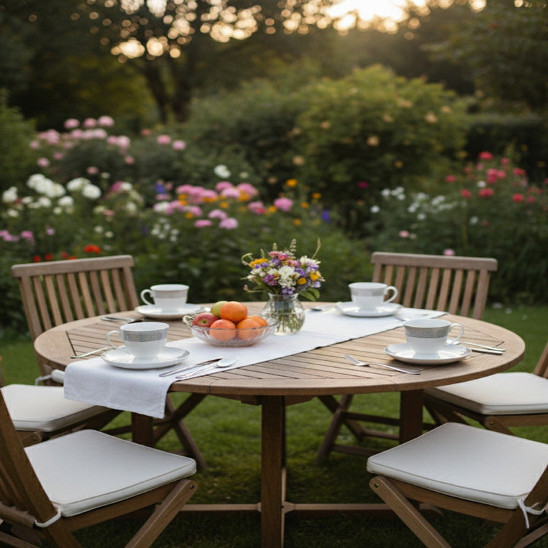 Contemporary Silver-Accent Tea Cup Collection