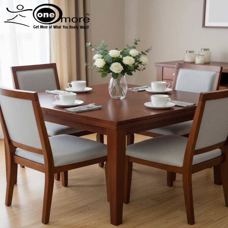 12-Piece Tea Cup & Saucer Collection with Silver Rim Design