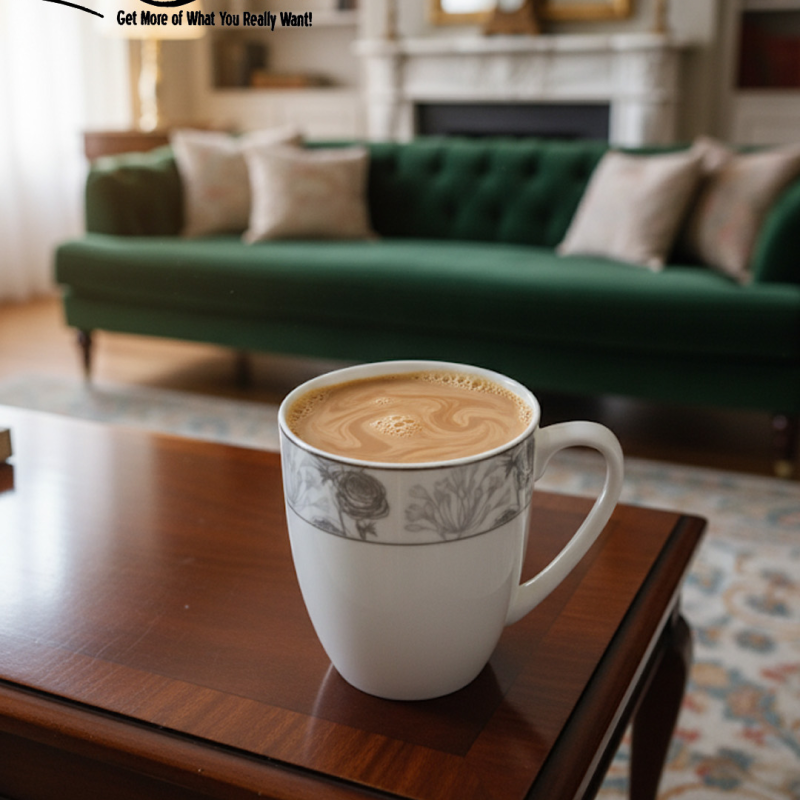 Elegant Six-Piece Super Bone China Mug Set