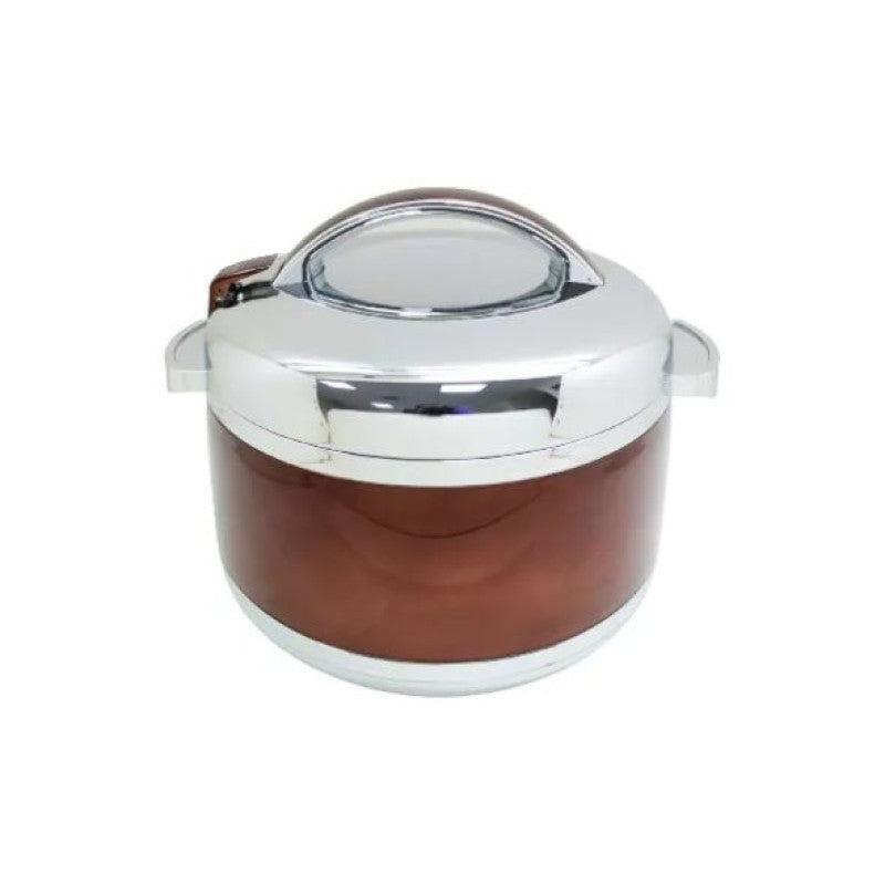HotPot 4Ltr Chocolate+Silver