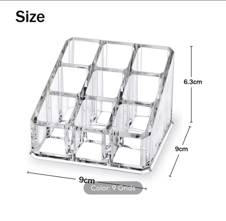 9 Grids High Quality Acrylic Lipstick Organizer