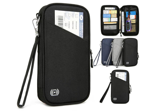 New Passport Travel Wallet Passport Holder Multi-Function Credit Card Package ID Document Multi-Card Storage Pack Clutch