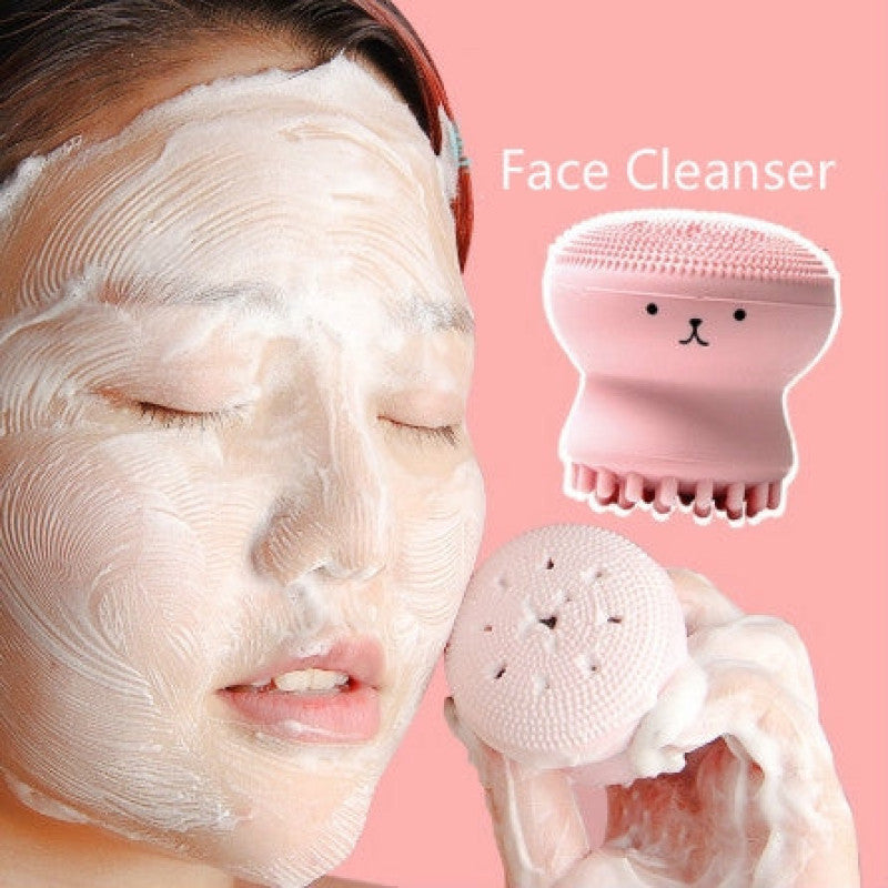 Jelly Fish Shape Facial Scrubber