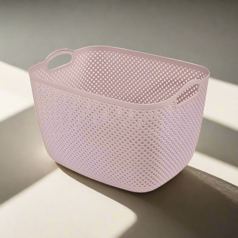 Limon Rectangular Flexible Laundry Basket with Handles – Durable Clothes & Linen Organizer (2137) | Adornia.pk