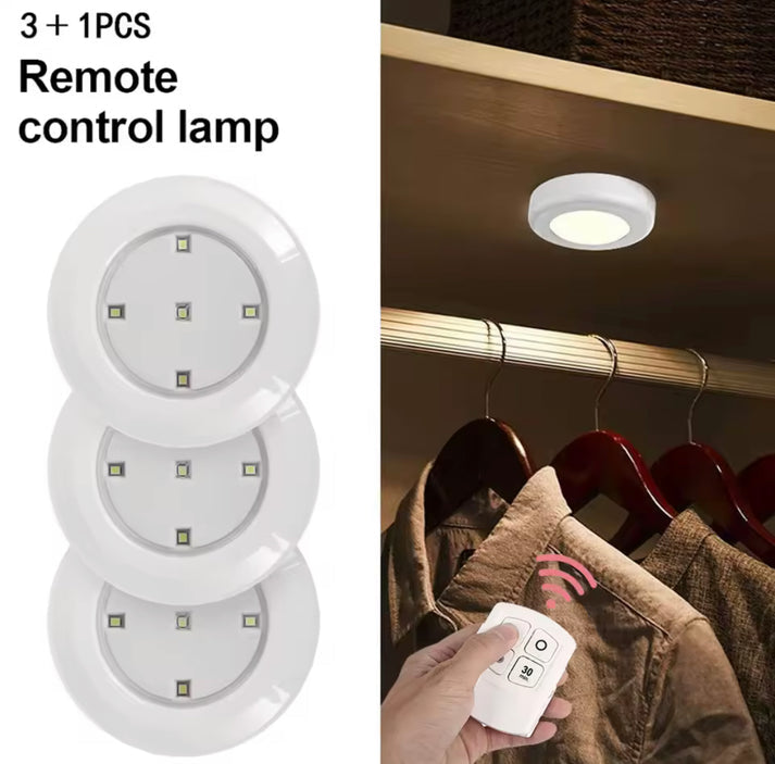 3 Pcs Set of LED Lights with Remote Control