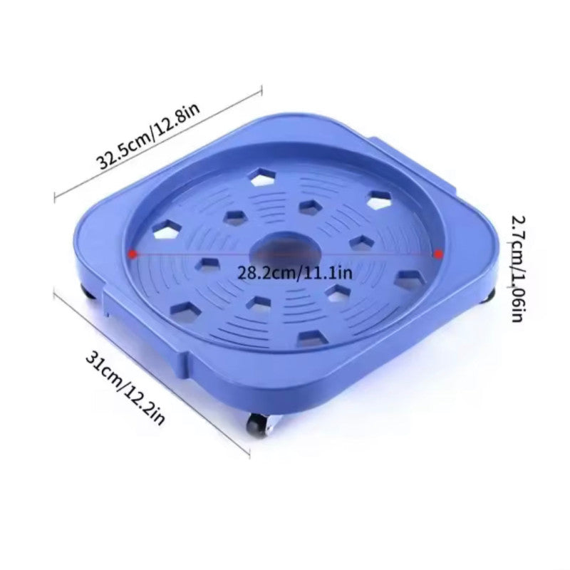 Gas Cylinder Base With Wheels, Heavy Duty Stand With Wheels, Movables Holder For Bottles And Plants