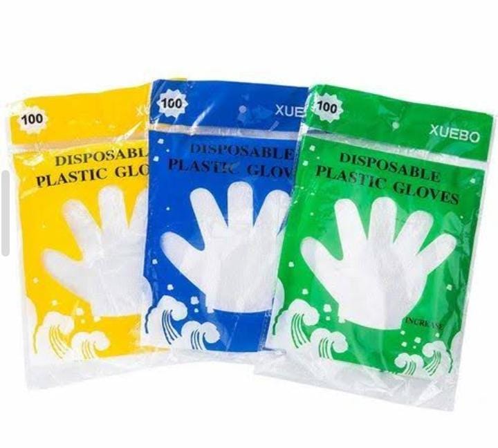 100 Pcs Disposible Gloves