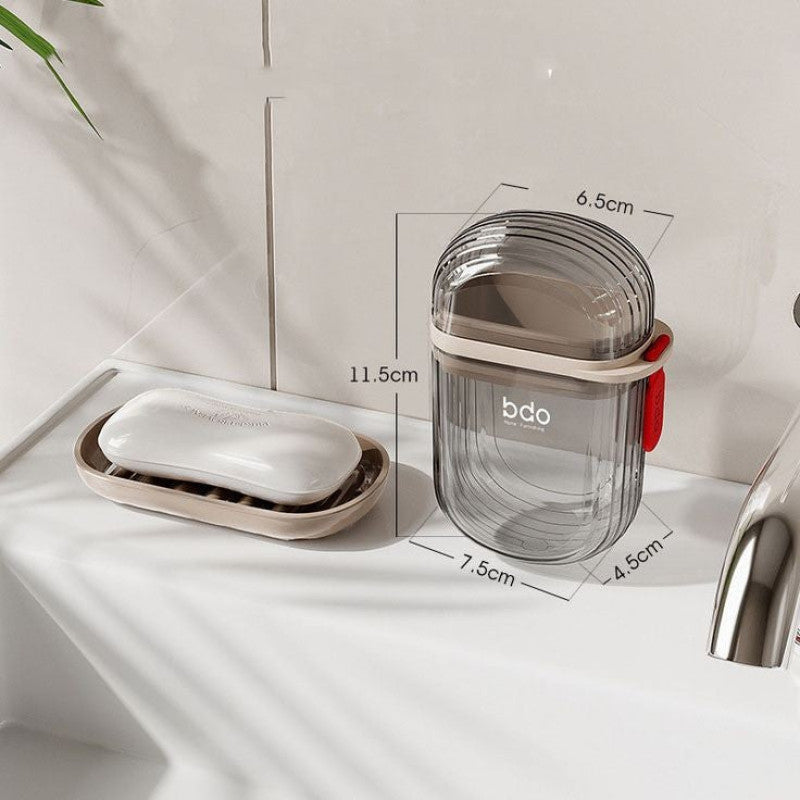 صندوق صابون سفر خفيف فاخر