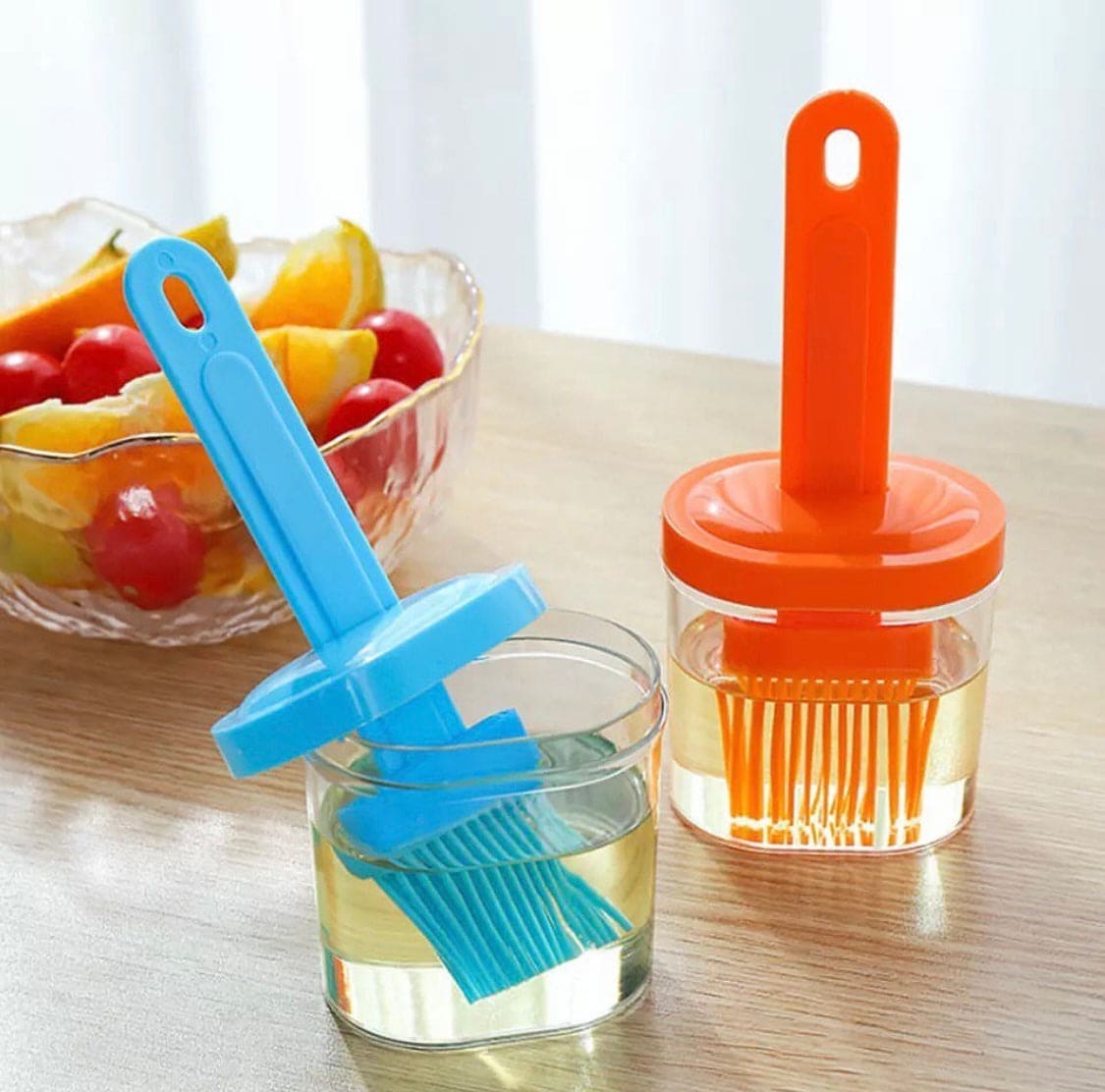 Silicone Oil Brush with Bottle
