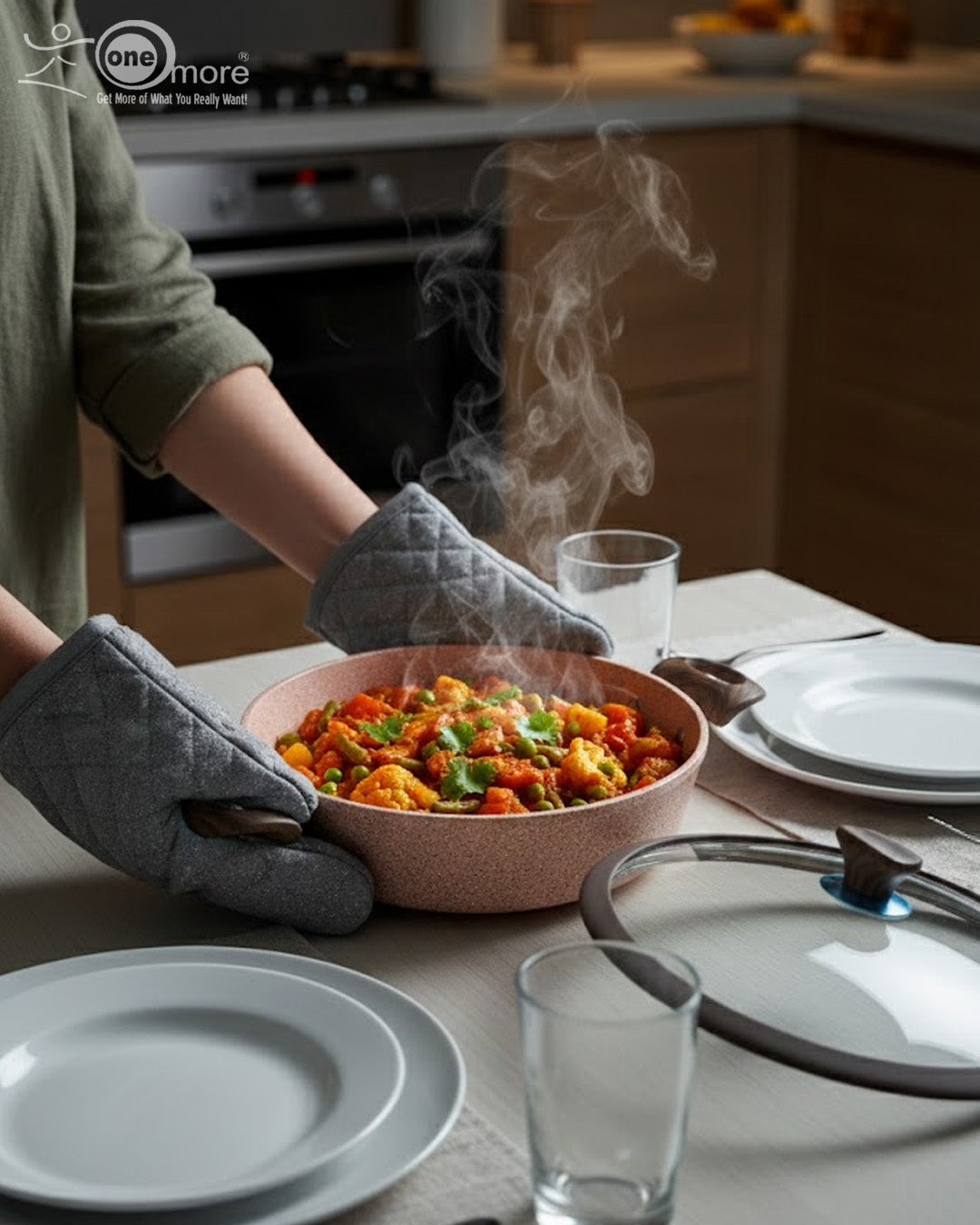 Falez 9-Piece Granite & Ceramic Coated Non-Stick Cookware Set – Healthy Low-Oil Cooking | Made in Turkey