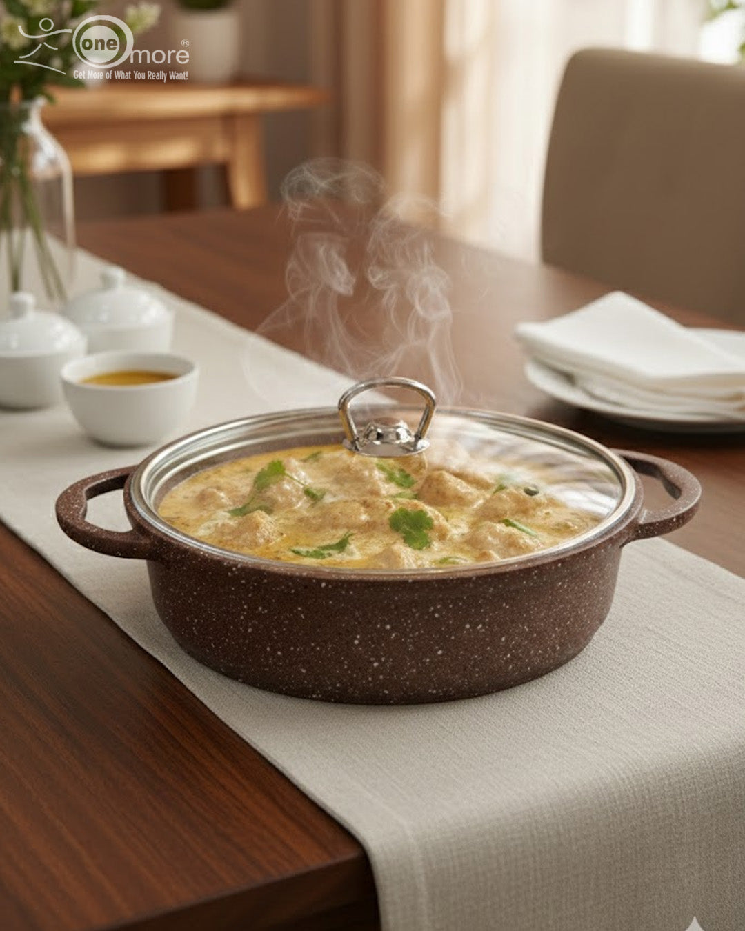 FALEZ 9-Piece Premium Granite Non-Stick Cookware Set – Made in Turkey | 80% Less Oil Healthy Cooking