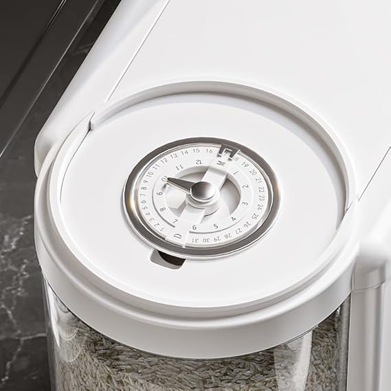 Premium Rice Container with Measuring Cup
