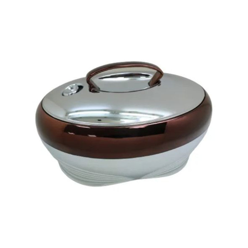 HotPot 5Ltr Chocolate+Silver