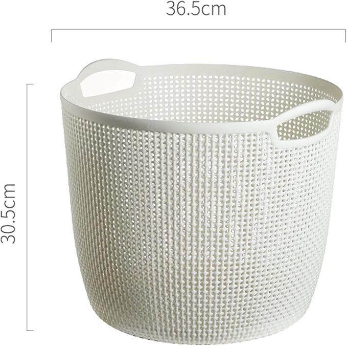 Round Flexi Laundry Basket with Handles (2138) by Limon