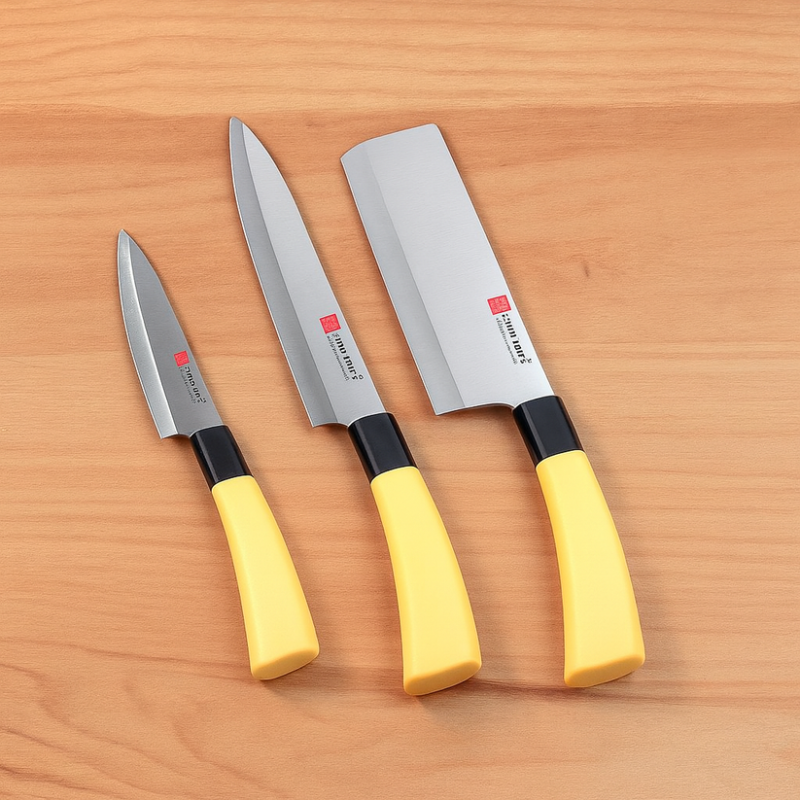 3-Piece Heavy Duty Knife Set – Stainless Steel Kitchen Knives