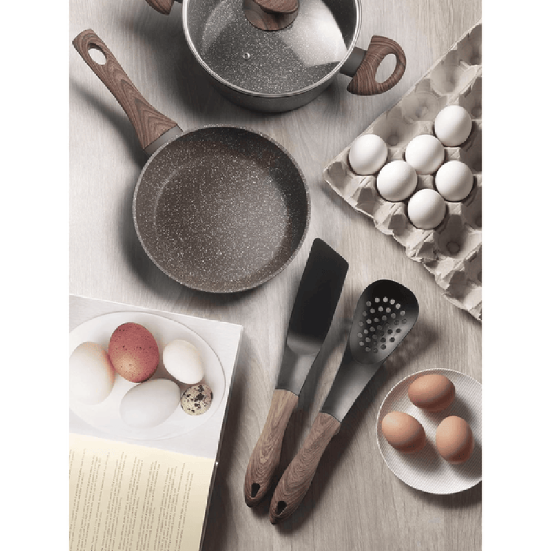 Stone Effect Non-Stick Frying Pan