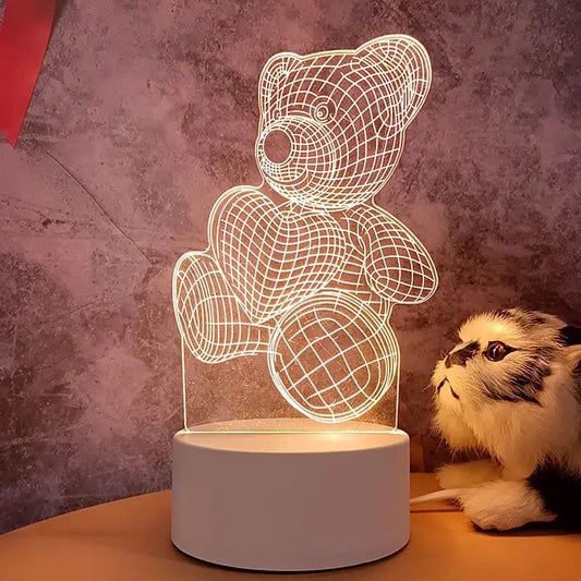 3D Bear Night Lamp