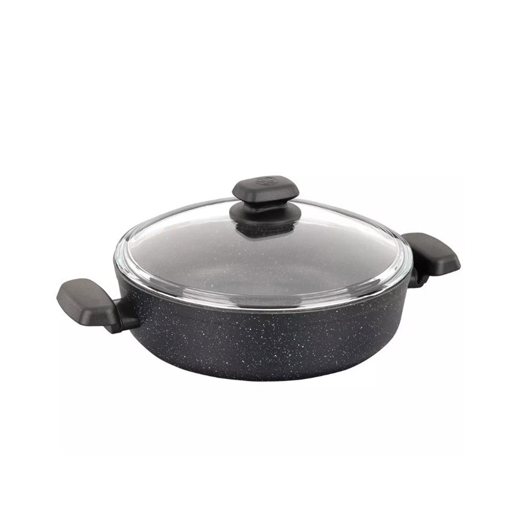 Korkmaz Ornella Alu. Low Casserole 24x6.5 cm