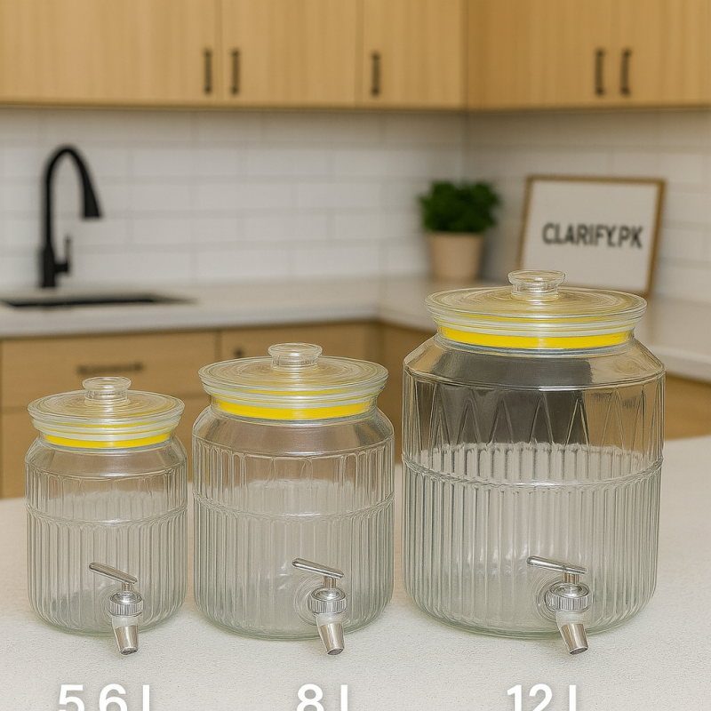 Acrylic Beverage Cooler – Large Drink Dispenser