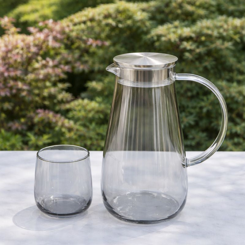 Beverage Set – 7Pcs Glass Jug & Tumblers