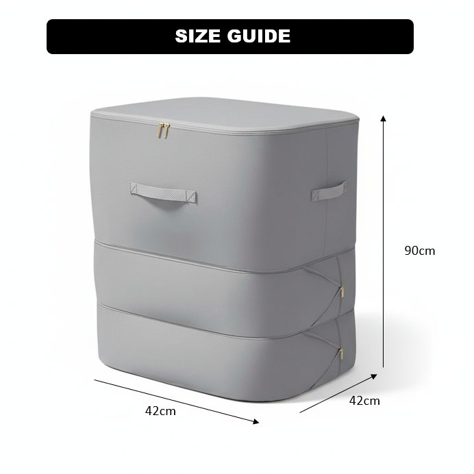 MegaStore Self-Compressing Storage Bag