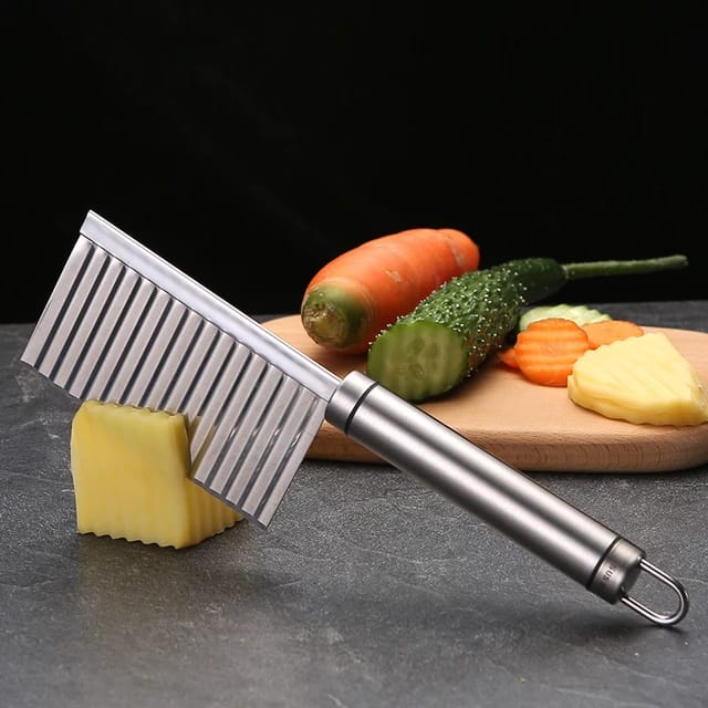 Stainless Steel Wavy Potato Cutter